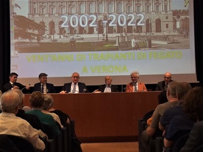 Vent’anni di Trapianti di Fegato a Verona – Gran Guardia