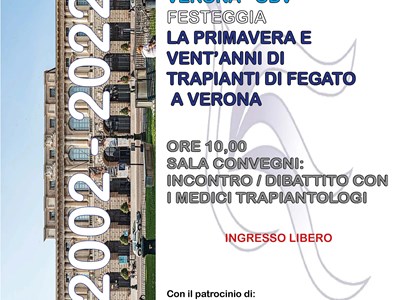 Importante evento sul trapianto di fegato alla Gran Guardia di Verona